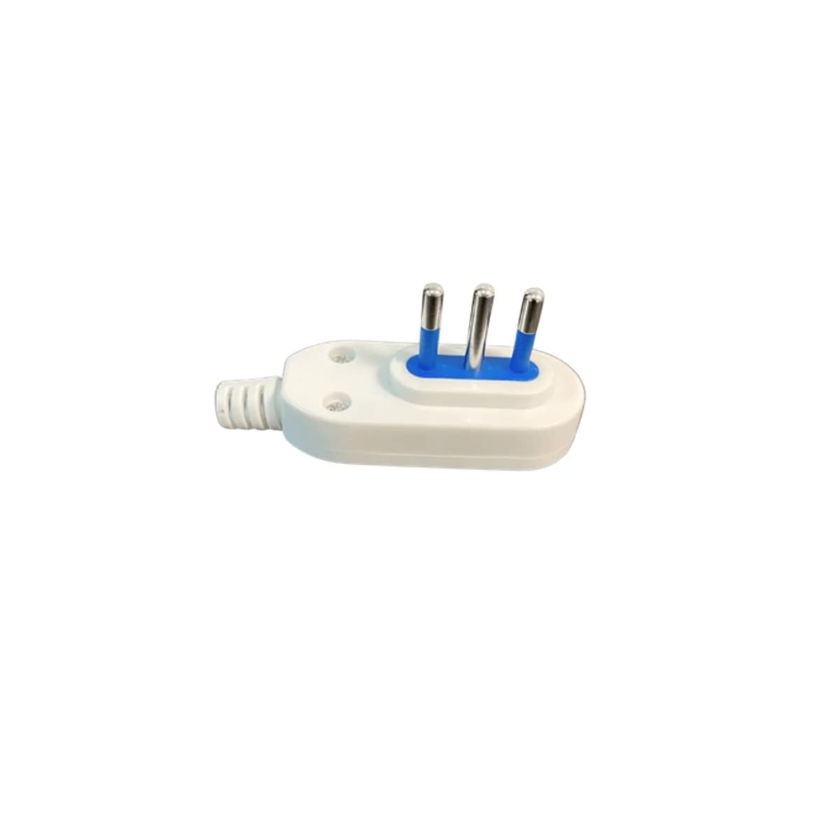 Enchufe Macho Horizontal Blanco 2P+T 10A