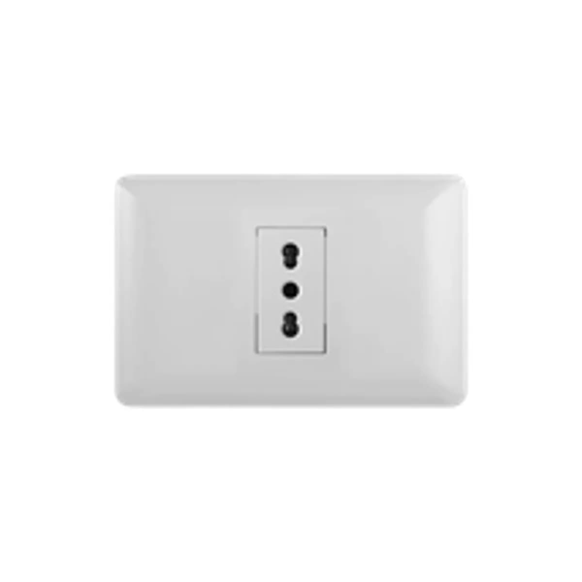 Enchufe Simple 16 AMP Blanco