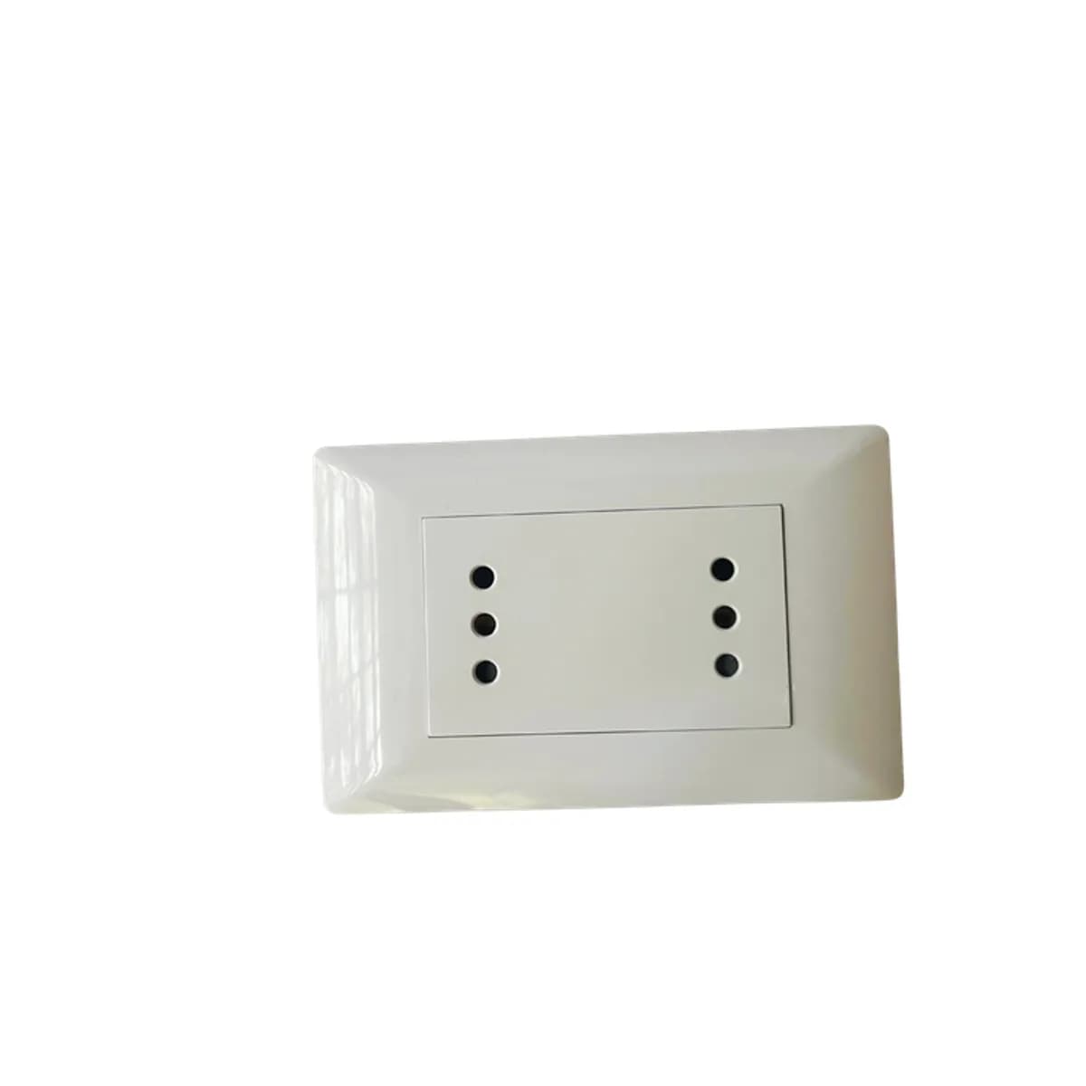 Enchufe Simple 10 AMP Blanco