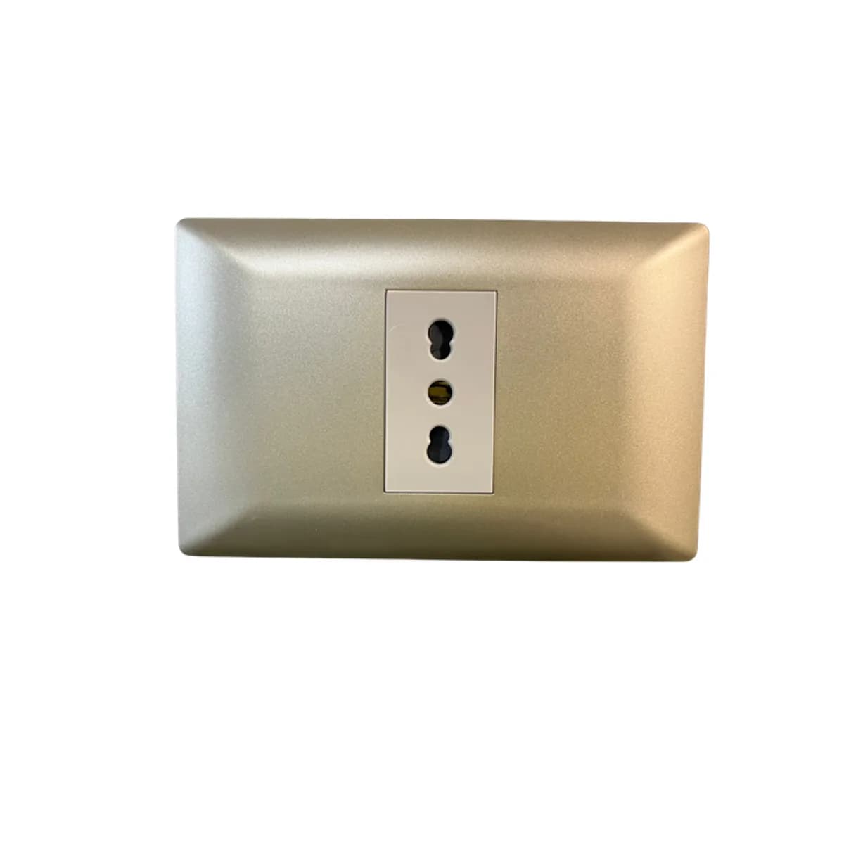 Enchufe Simple 16 AMP Champagne