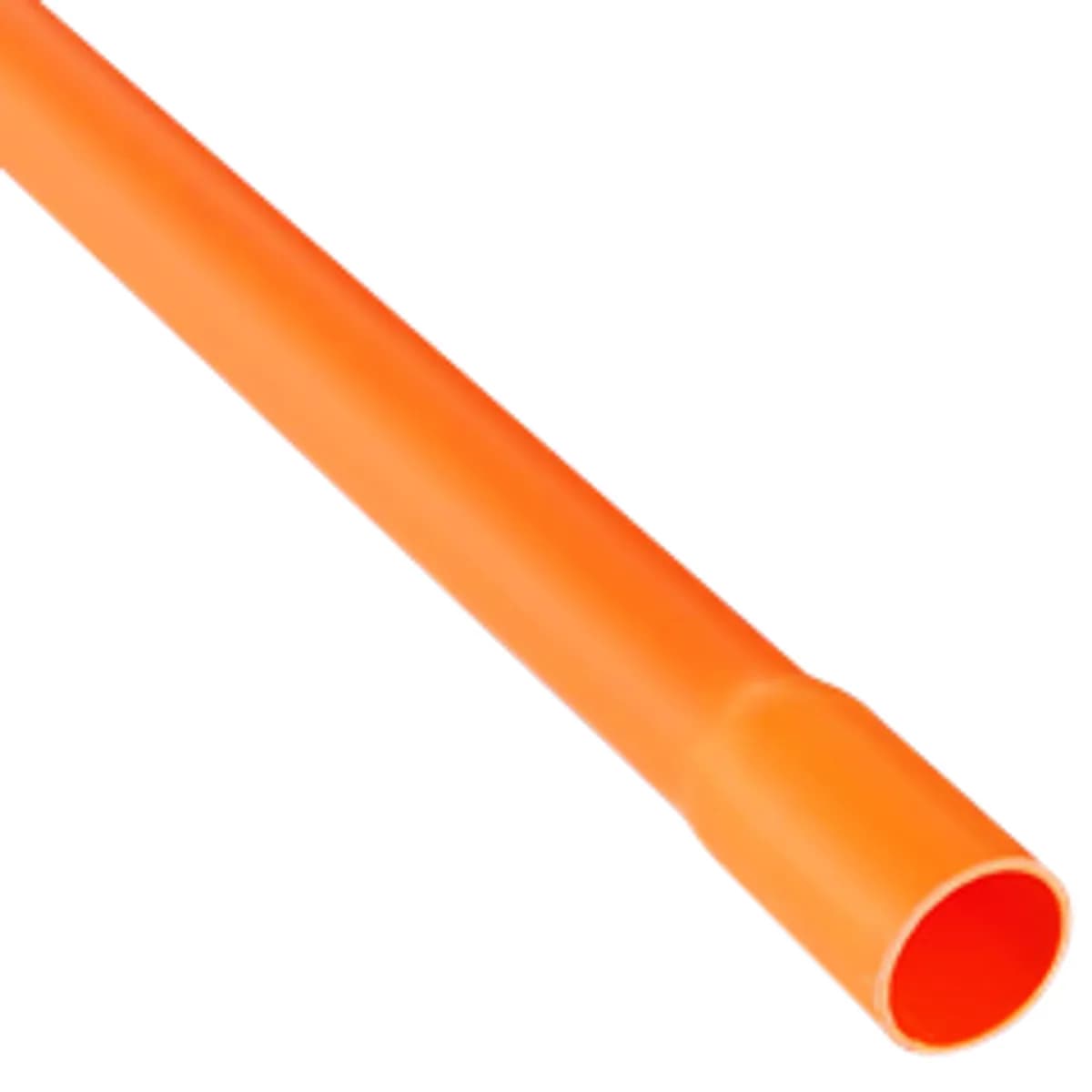 Naranja Tubo Conduit PVC